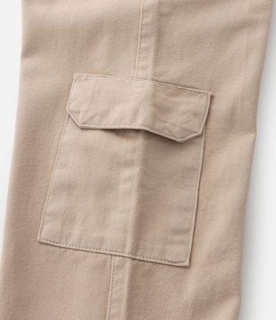 Pantalón Infantil en Jeans con Bolsillos Cargo - Talle 5 a 14  años 4