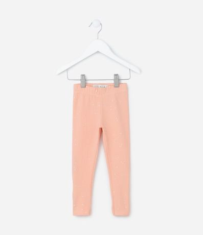 Pantalón Legging Infantil en Cotton con Purtpurina - Talle 1 a 5 años 1