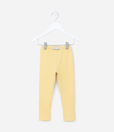 Pantalón Legging Infantil en Cotton con Purtpurina - Talle 1 a 5 años