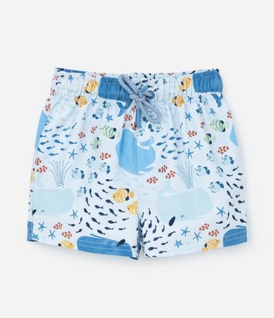 Conjunto Infantil con Estampa Fondo del Mar - Talle 1 a 4 años 5