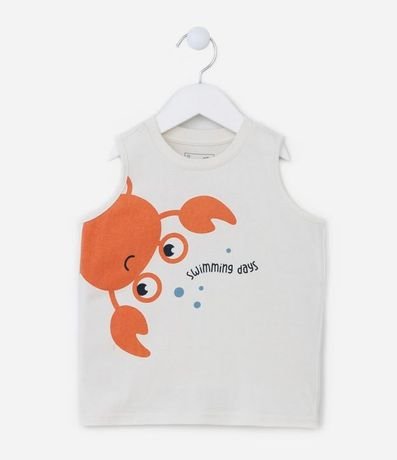 Conjunto Infantil con Estampa Cangrejo - Talle 1 a 4 años 2