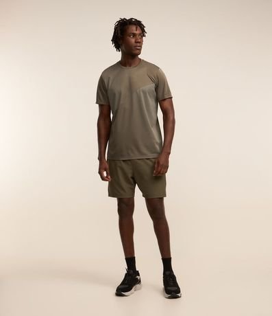 Remera Deportiva con Degradé Lateral y Protección UV 2