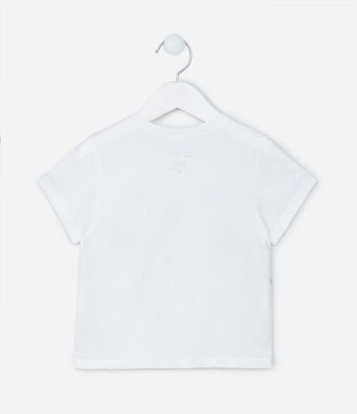 Blusa Infantil en Algodón con Estampado Carita y Flores - Talle 1 a 5 años 2