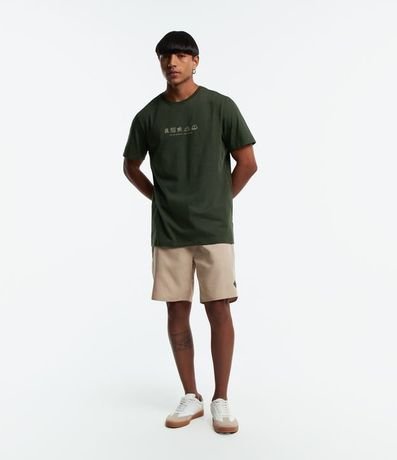 Remera Comfort en Algodón con Estampa Minimalista 2