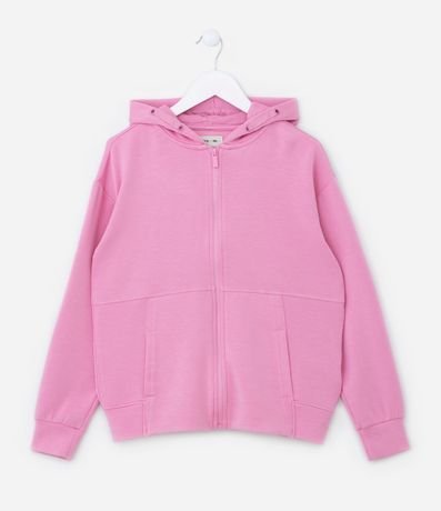 Campera Infantil en Modal con Capucha y Bolsillos - Talle 5 a 14 años