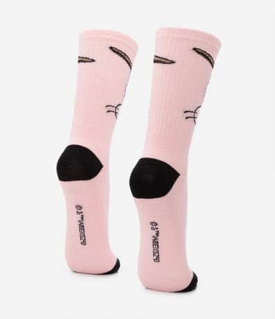 Media Caña Larga en Algodón Estampa Coraje el Perro Cobarde 3