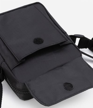 Bolso Infantil Transversal con Cremallera y Etiqueta Delantero - Talle U 5