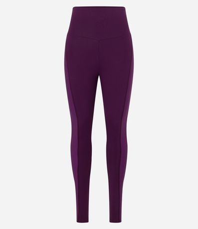 Pantalón Legging Deportiva en Poliamida con Detalle Texturizado 6