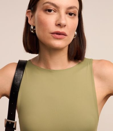 Body Básico en Poliamida con Cuello Halter 4