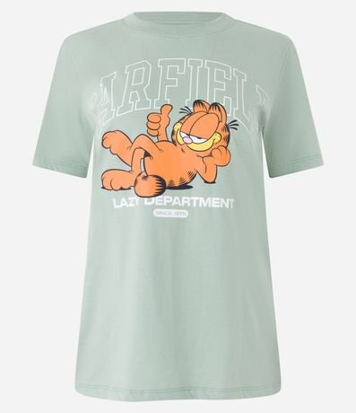 Remera en Algodón con Estampa Garfield 6