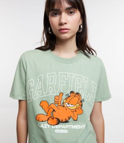 Remera en Algodón con Estampa Garfield 5