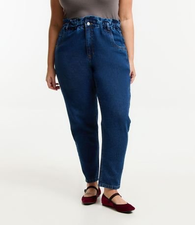 Pantalón Clochard en Jeans con Bolsillos Curve & Plus Size 2