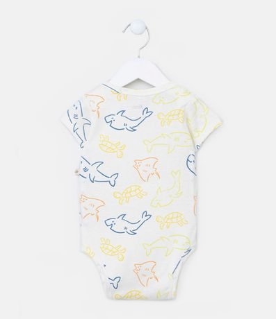 Body Infantil con Estampa Tiburones - Talle 0 a 18 meses 2