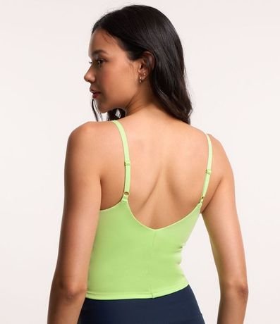 Top Alargado Deportivo en Poliamida con Copa 3