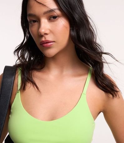 Top Alargado Deportivo en Poliamida con Copa 4