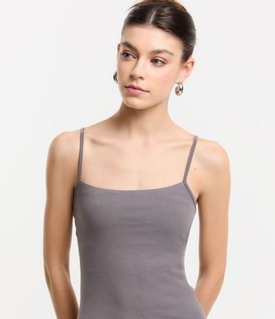 Vestido Corto en Algodón con Breteles Finos 4