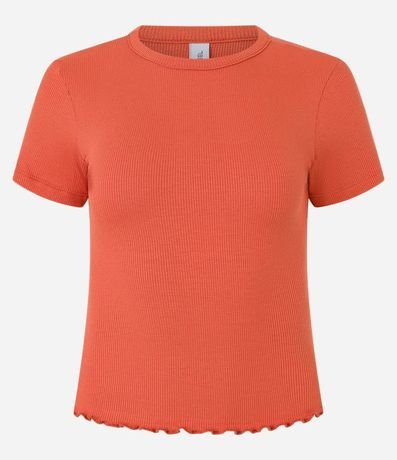 Blusa en Viscosa Texturizada y con Bajo Ondulado 5