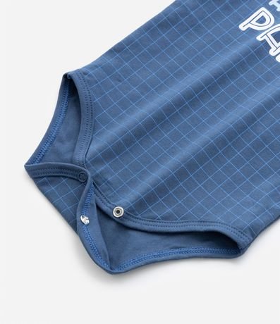 Body Infantil con Lettering Melhor Amigo do Papai - Talle 0 a 18 meses 4