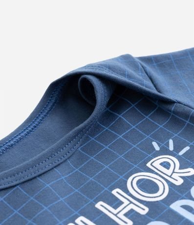 Body Infantil con Lettering Melhor Amigo do Papai - Talle 0 a 18 meses 6