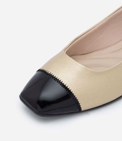 Zapatilla Comfort con Puntera Cuadrada y Tobillera Moleca 5