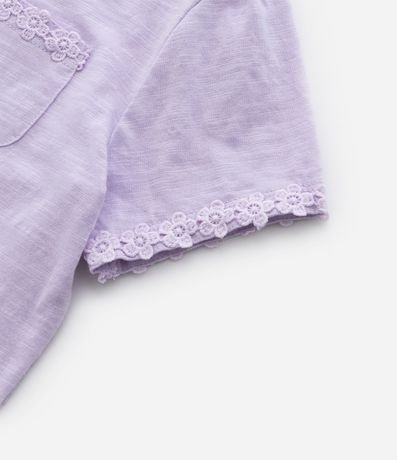 Blusa Infantil con Bolsillo y Bordado Broderie - Talle 1 a 5 años 4