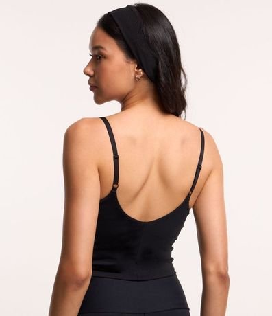 Top Alargado Deportivo en Poliamida con Copa 4