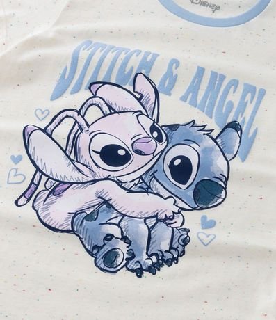 Pijama Infantil Largo con  Estampado Stitch y Angel - Talle 5 a 14 años 7