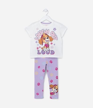 Conjunto Infantil con Estampado Skye Paw Patrol - Talle 1 a 5 años 1