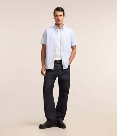 Camisa Comfort en Oxford con Cuello Inglés 2