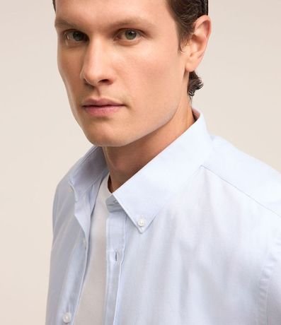 Camisa Comfort en Oxford con Cuello Inglés 4