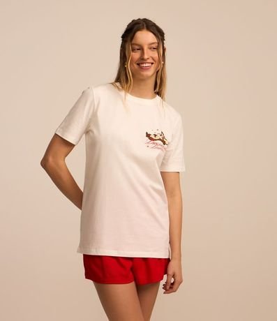 Remera Manga Corta en Algodón con Estampa Chip y Dale 3