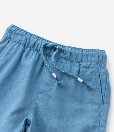 Bermuda Infantil en Lino con Bolsillo - Talle 1 a 5 años 7