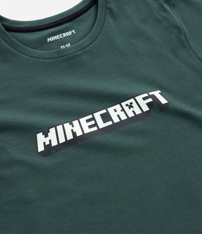 Pijama Infantil Largo con Estampado Minecraft - Talle 5 a 14 años 6
