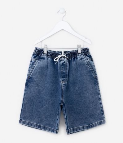 Bermuda Infantil en Jeans con Cintura Elástica - Talle 5 a 14 años 3