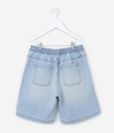 Bermuda Infantil en Jeans con Cintura Elástica - Talle 5 a 14 años 3