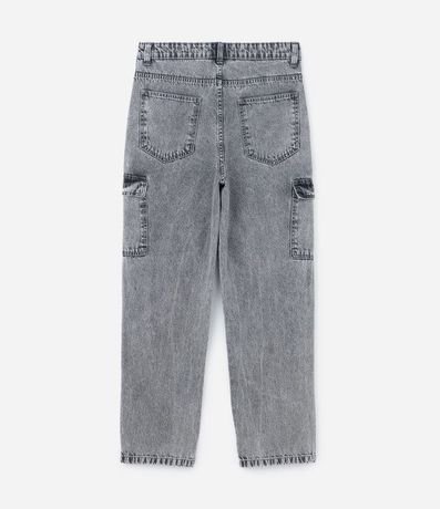 Pantalón de Jean Baggy con Bolsillos Cargo 6