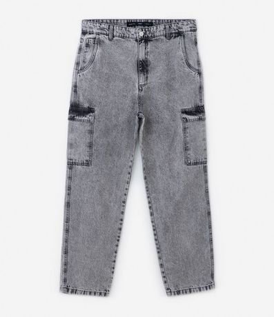 Pantalón de Jean Baggy con Bolsillos Cargo 6