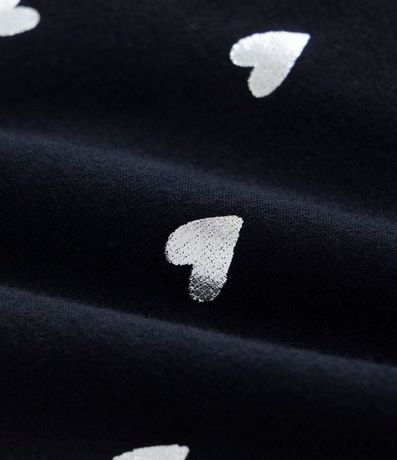 Pantalón Legging Infantil con Estampa de Corazones - Talle 5 a 14 años 3