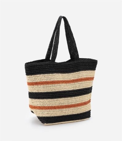 Bolso de Playa en Palha Rayada 2