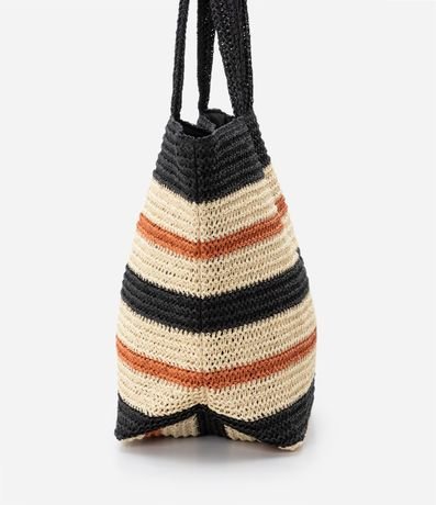 Bolso de Playa en Palha Rayada 3