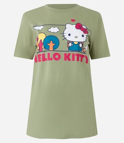 Remera en Algodón Estampa Hello Kitty en el Bosque 6