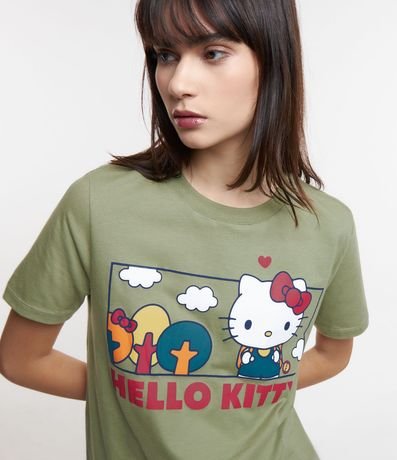 Remera en Algodón Estampa Hello Kitty en el Bosque 5