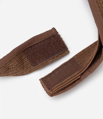 Visera de Playa en Paja con Velcro y Texturas 4