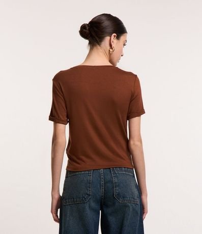 Blusa en Viscosa con Manga Plegada 3