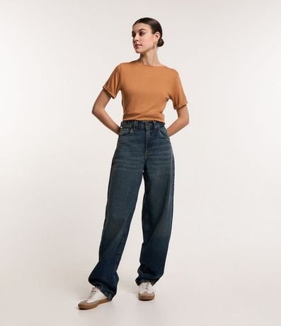 Blusa en Viscosa con Manga Plegada 2