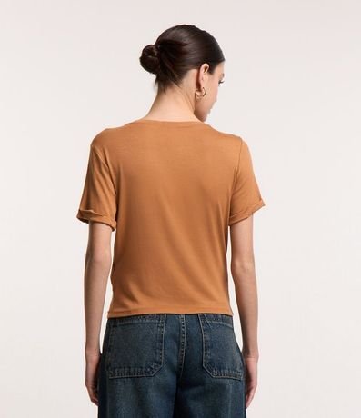Blusa en Viscosa con Manga Plegada 3