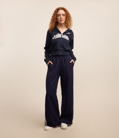 Pantalón Recto Sastrería con Friso Lateral y Lazo en la Cintura 1