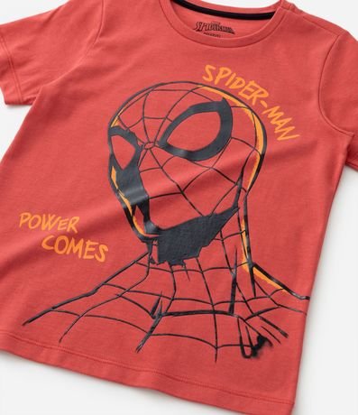 Pijama Infantil Corto en Algodón Estampado del Spider-Man - Talle 3 a 10 años 5