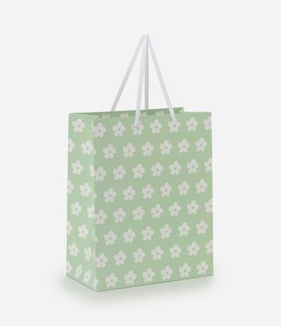 Embalaje de Regalo Mediana con Estampado de Flores 4