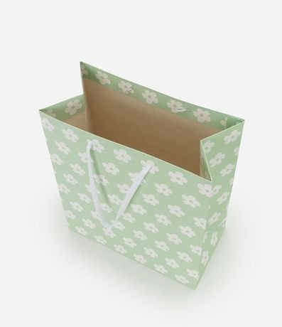 Embalaje de Regalo Mediana con Estampado de Flores 6